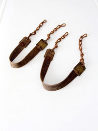 vintage brass numbers