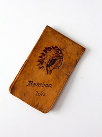 vintage leather accessory