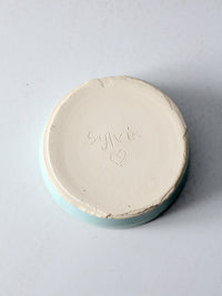 vintage studio pottery bowl