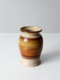 vintage studio pottery vase