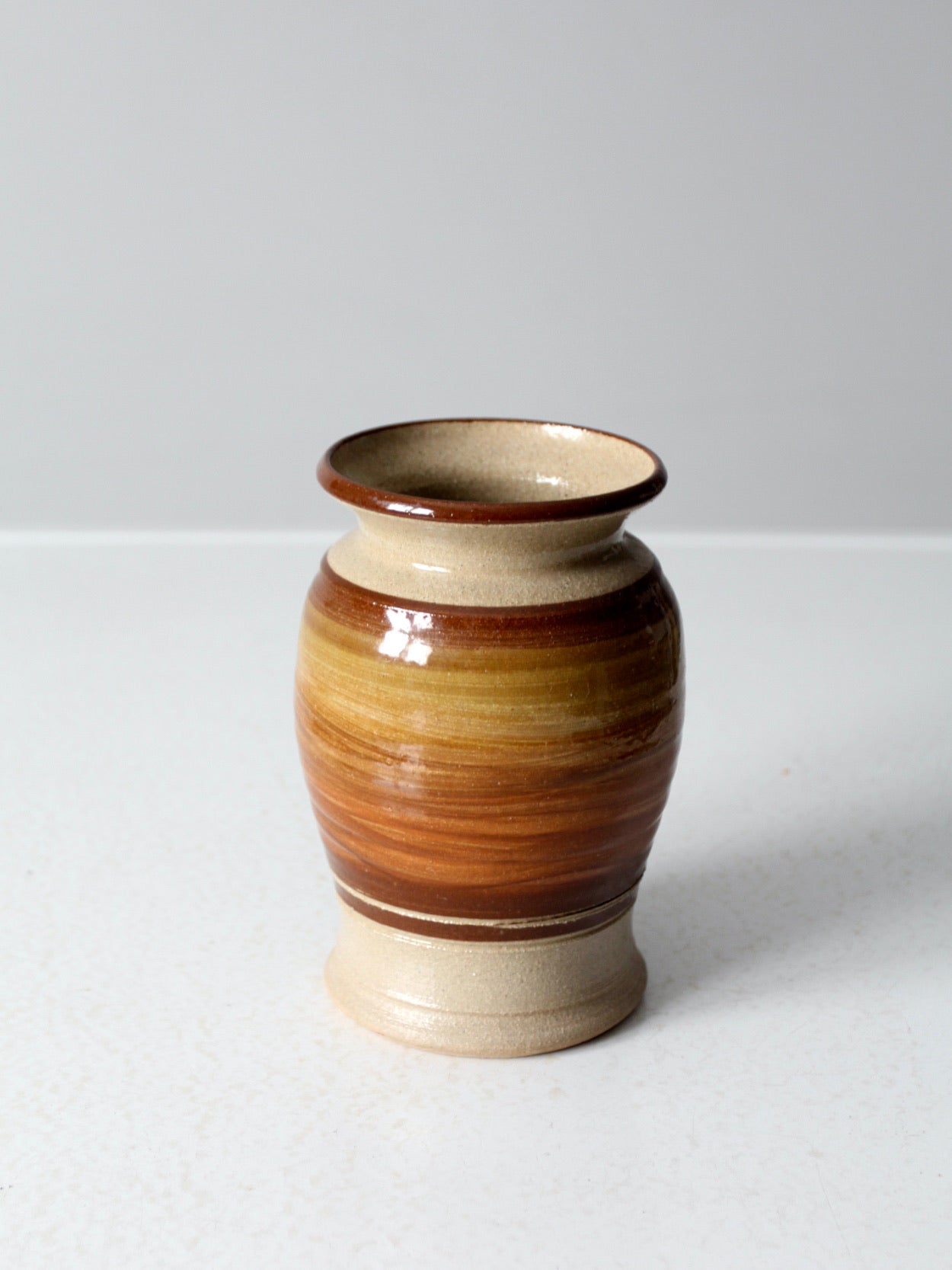 vintage studio pottery vase