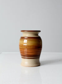 vintage studio pottery vase
