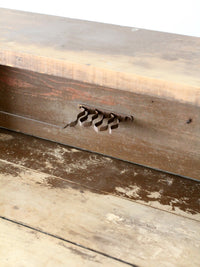 antique factory standing work desk