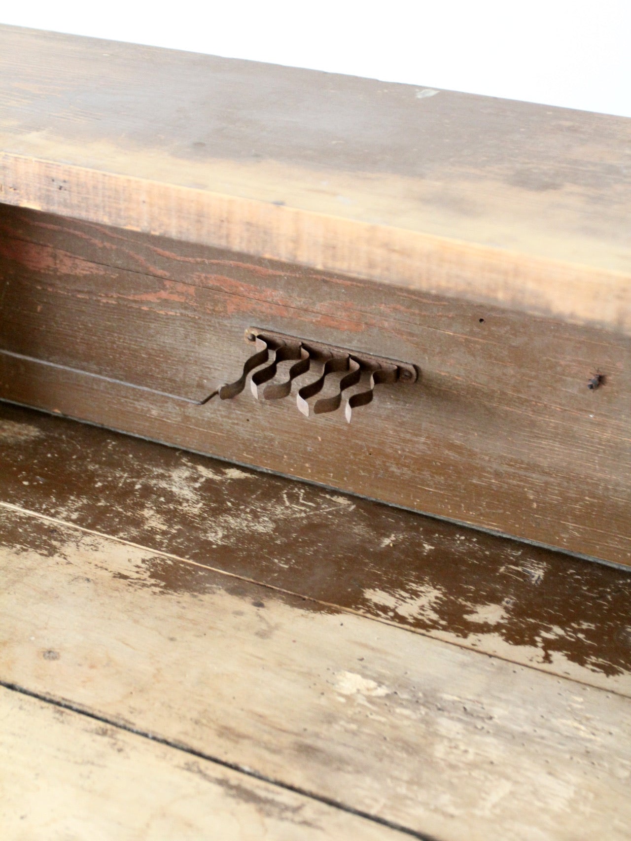 antique factory standing work desk