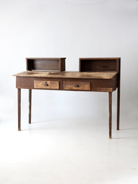 antique factory standing work desk