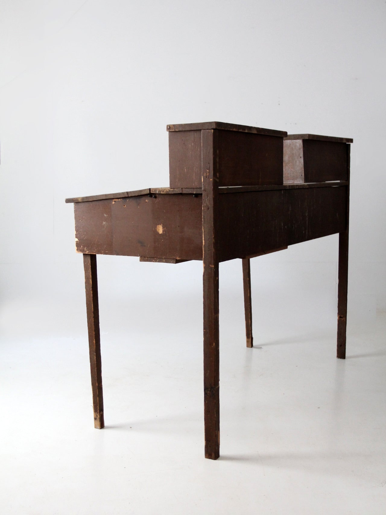 antique factory standing work desk