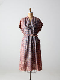 vintage 50s dress