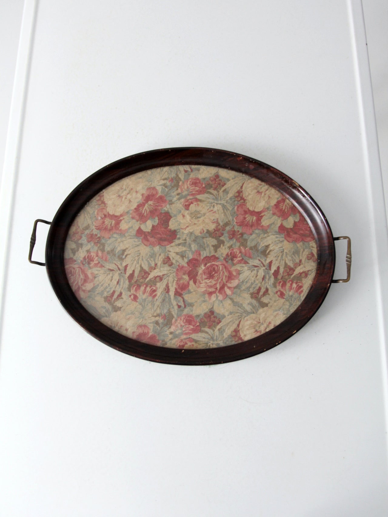 antique serving tray