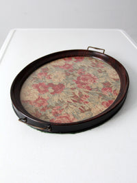 antique serving tray
