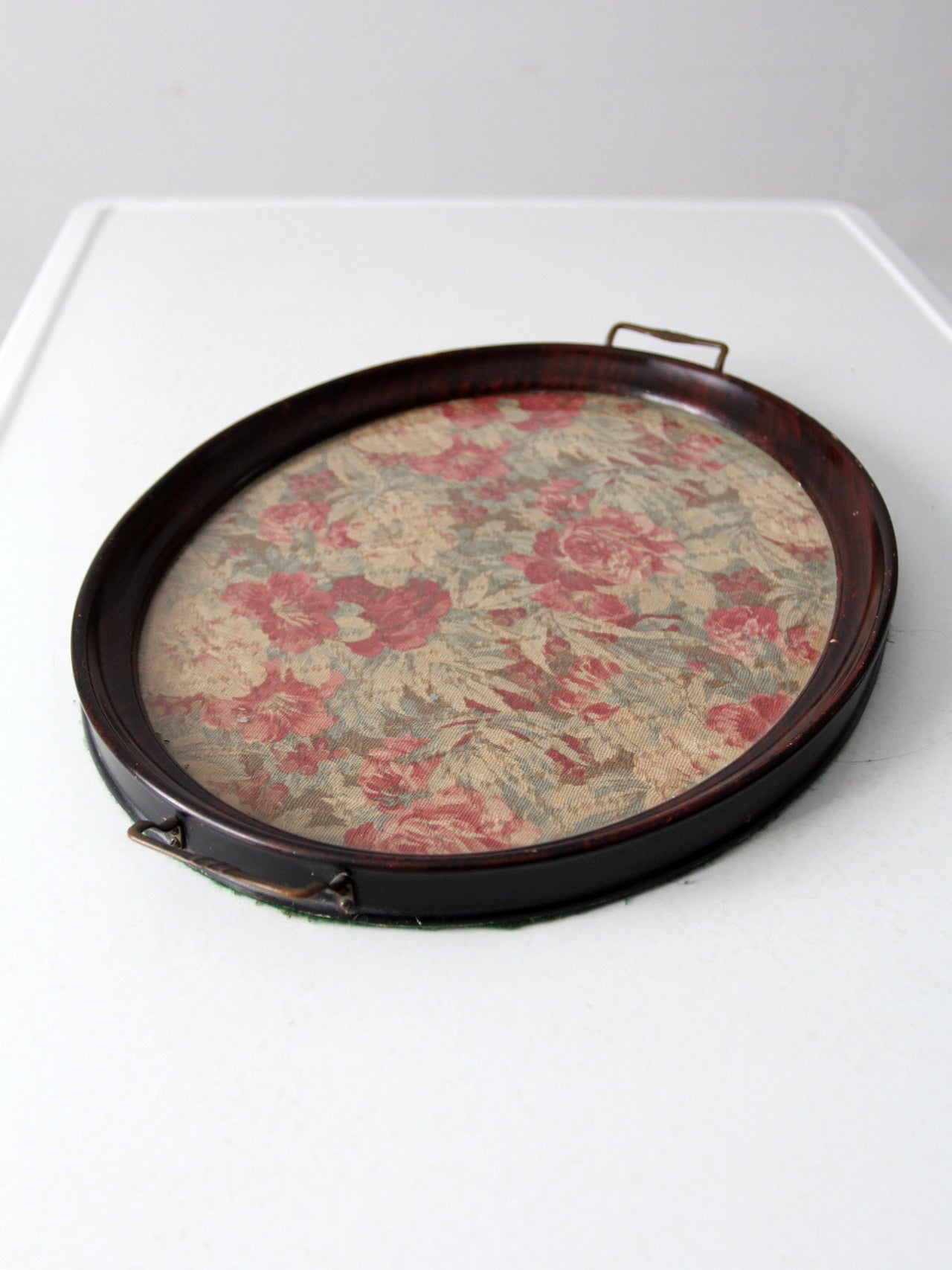 antique serving tray