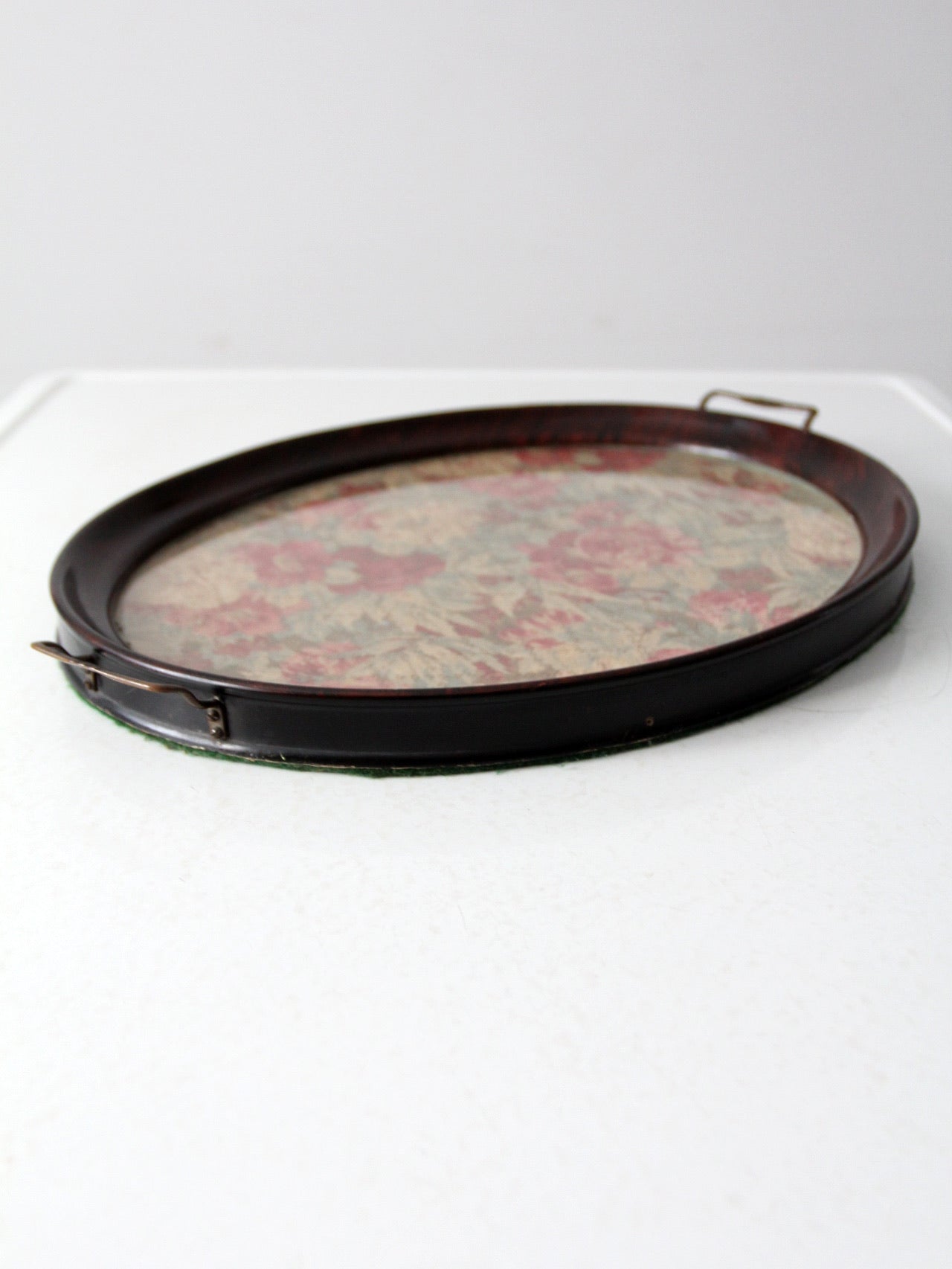 antique serving tray