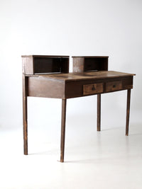 antique factory standing work desk