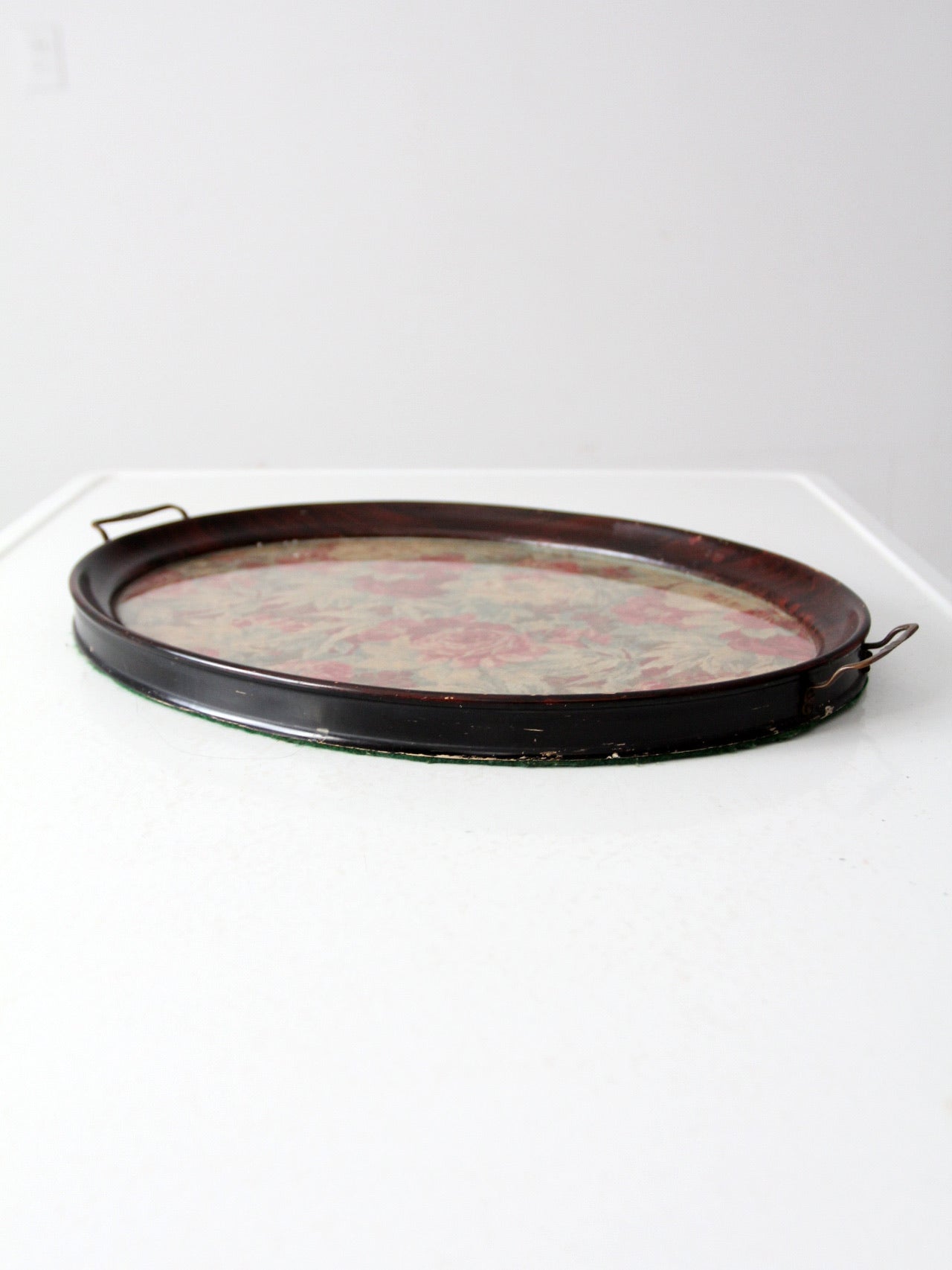 antique serving tray