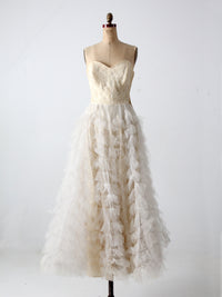 vintage wedding dress