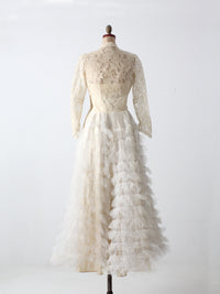 vintage wedding dress