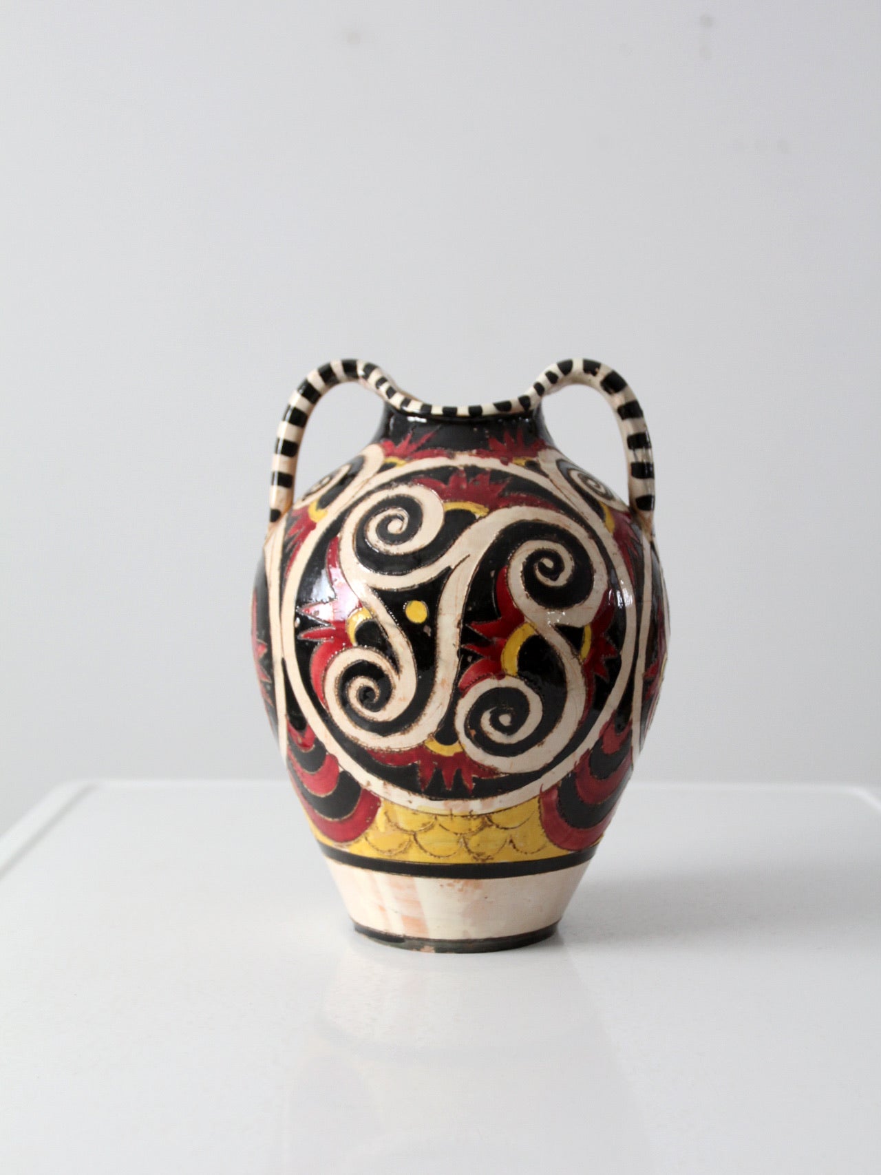 vintage Italian ceramic vase