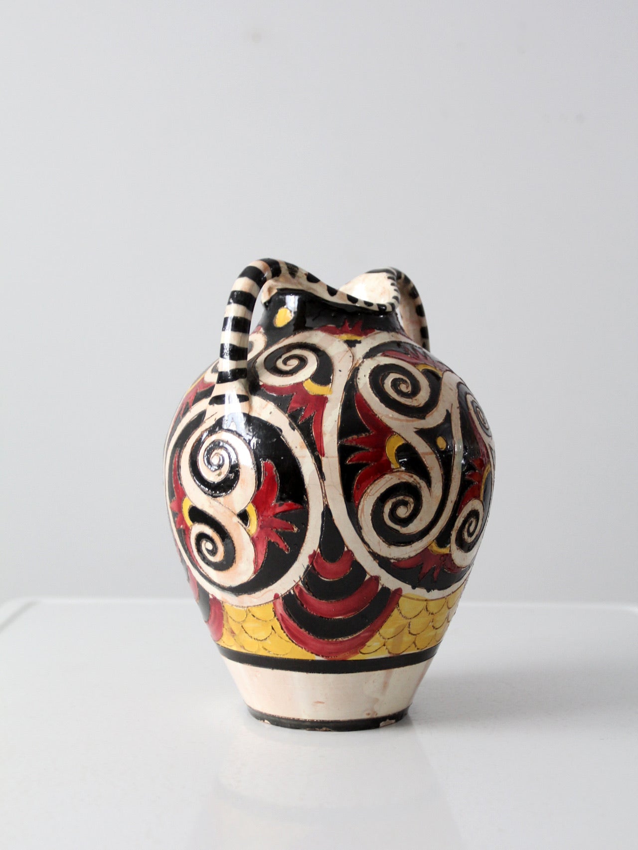 vintage Italian ceramic vase