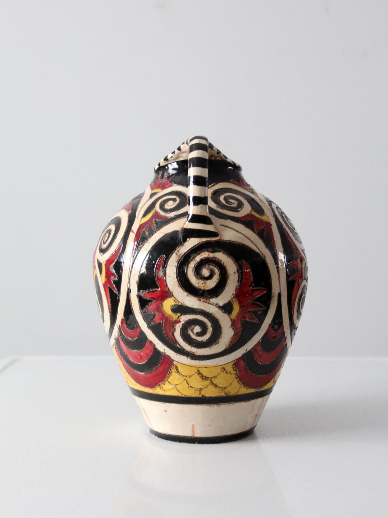 vintage Italian ceramic vase