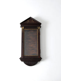 antique wood wall cabinet