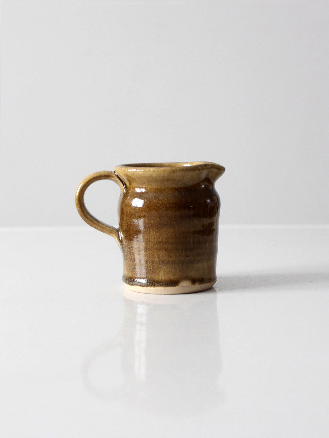 vintage pottery creamer