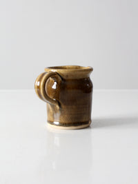 vintage pottery creamer