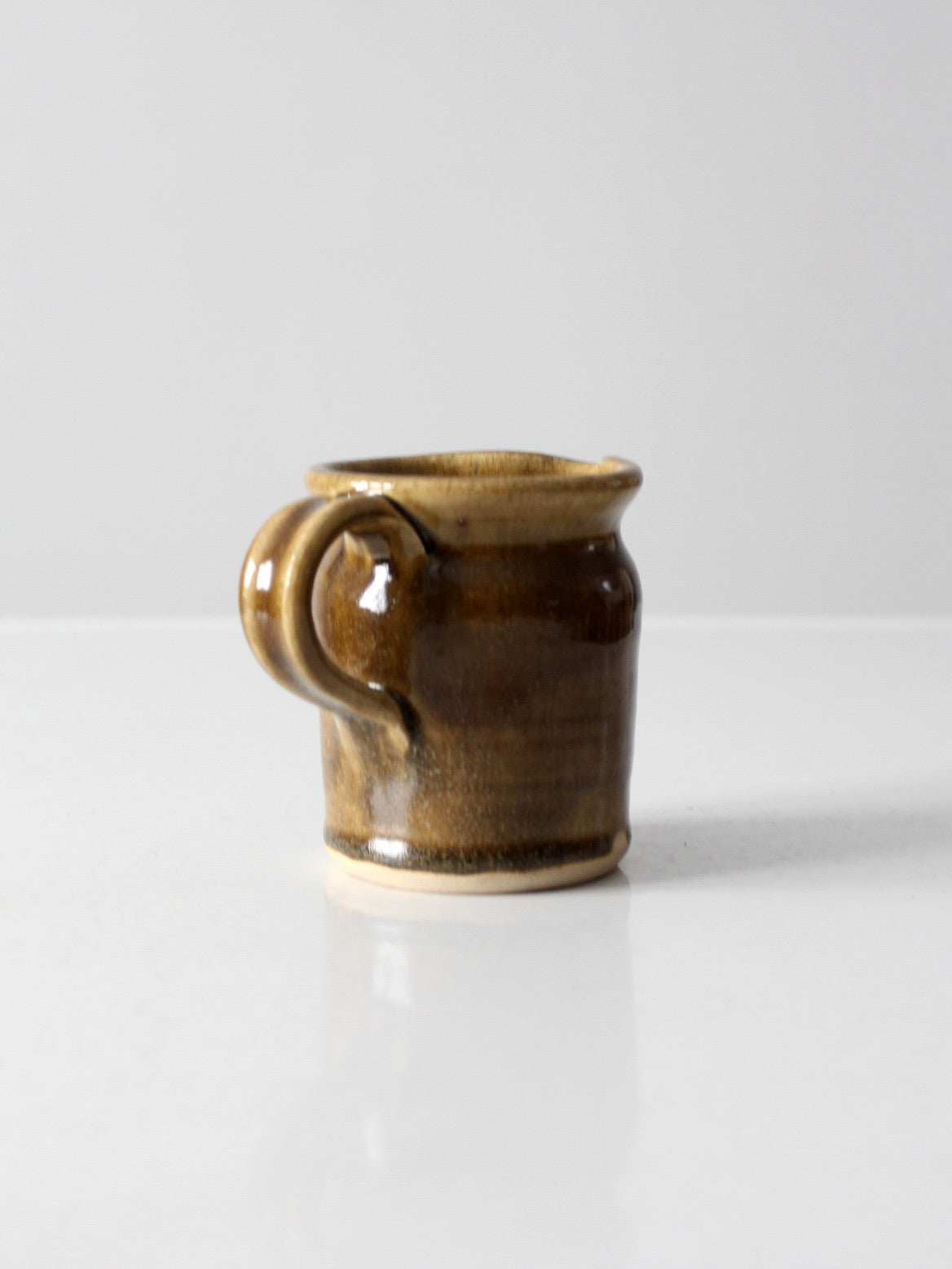 vintage pottery creamer