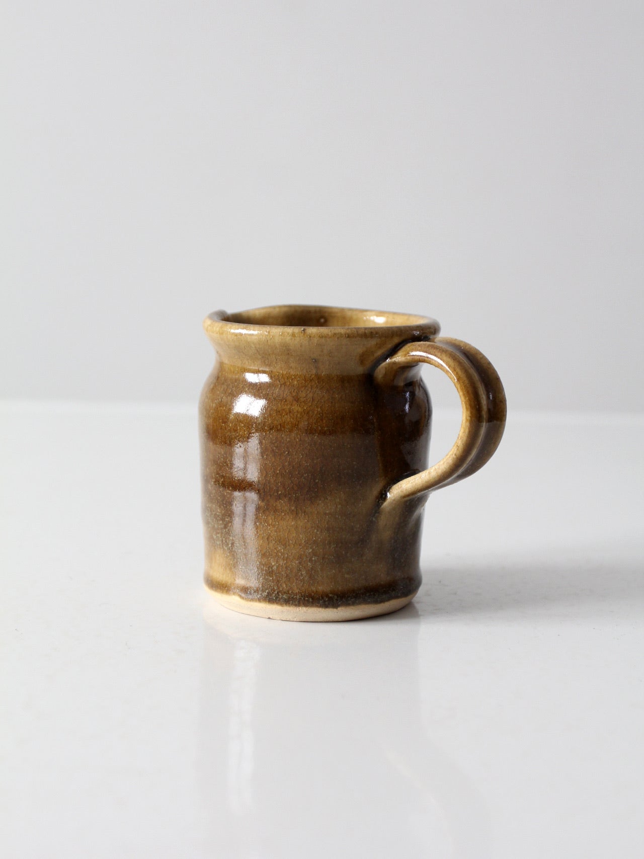 vintage pottery creamer
