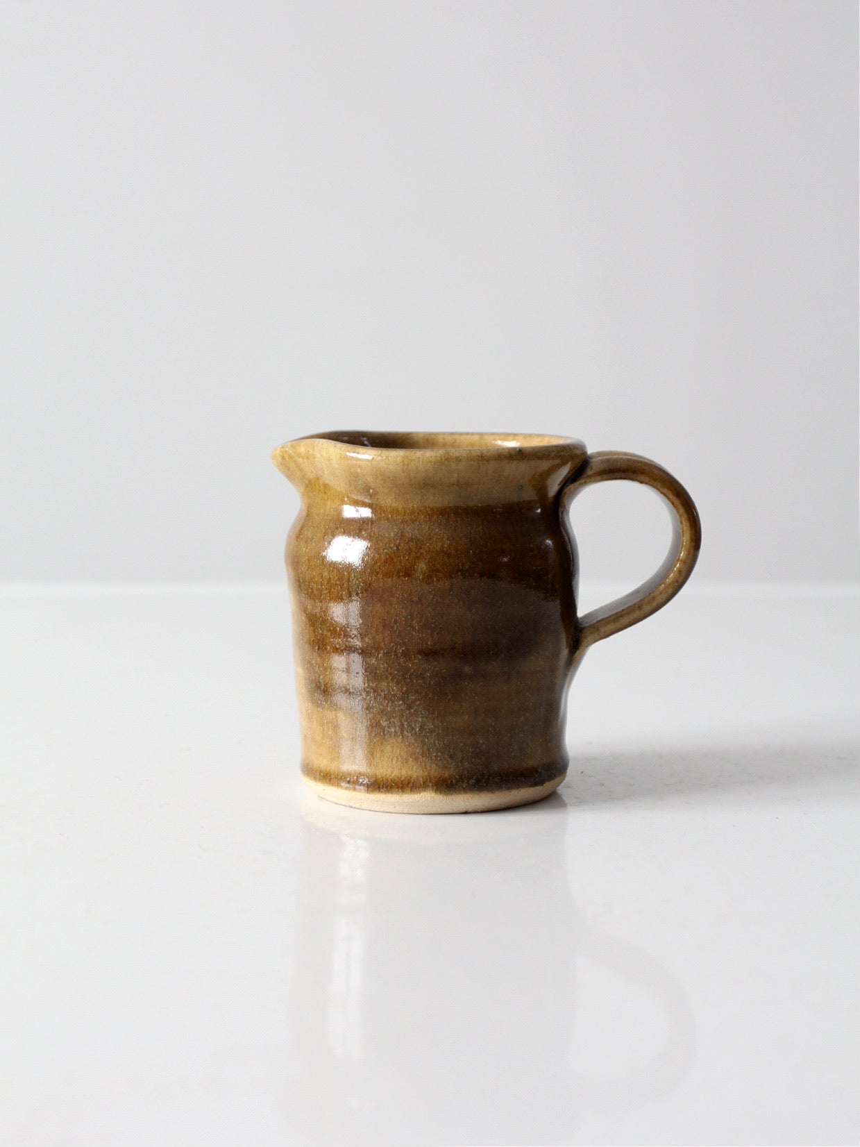 vintage pottery creamer