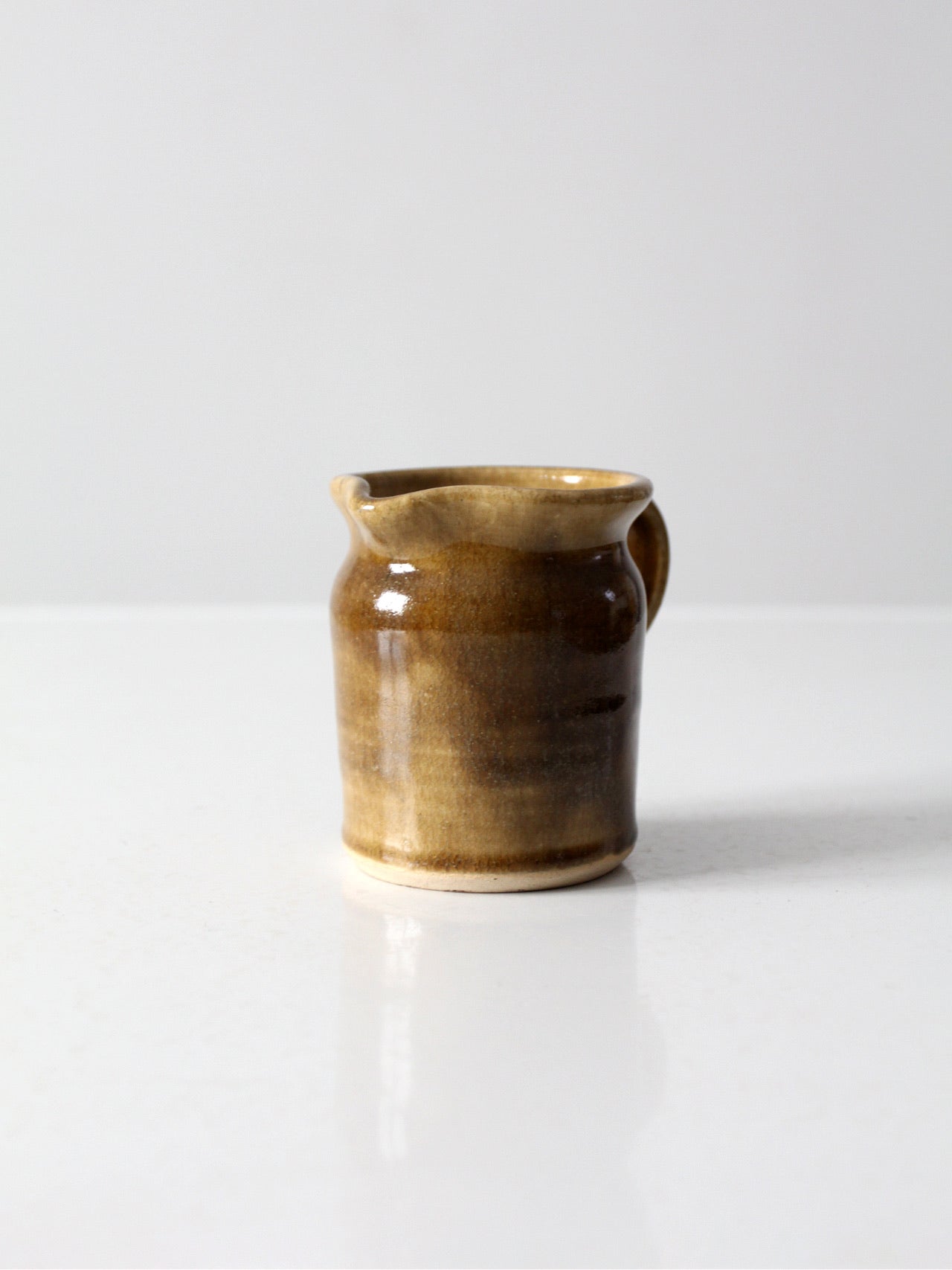 vintage pottery creamer