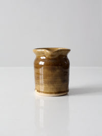 vintage pottery creamer