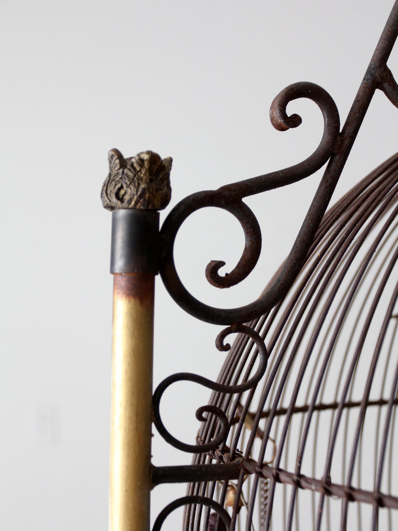 French Victorian style large birdcage