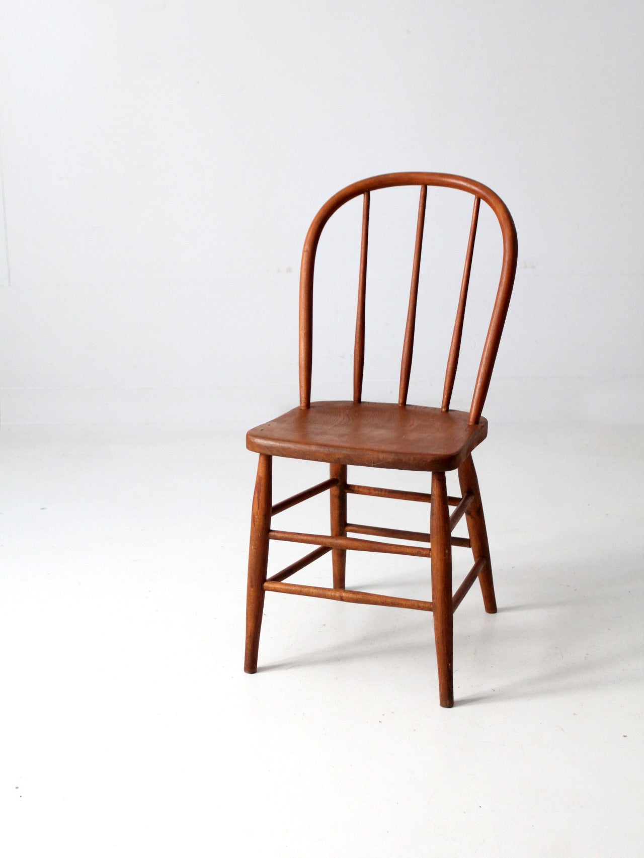 antique spindle back chair