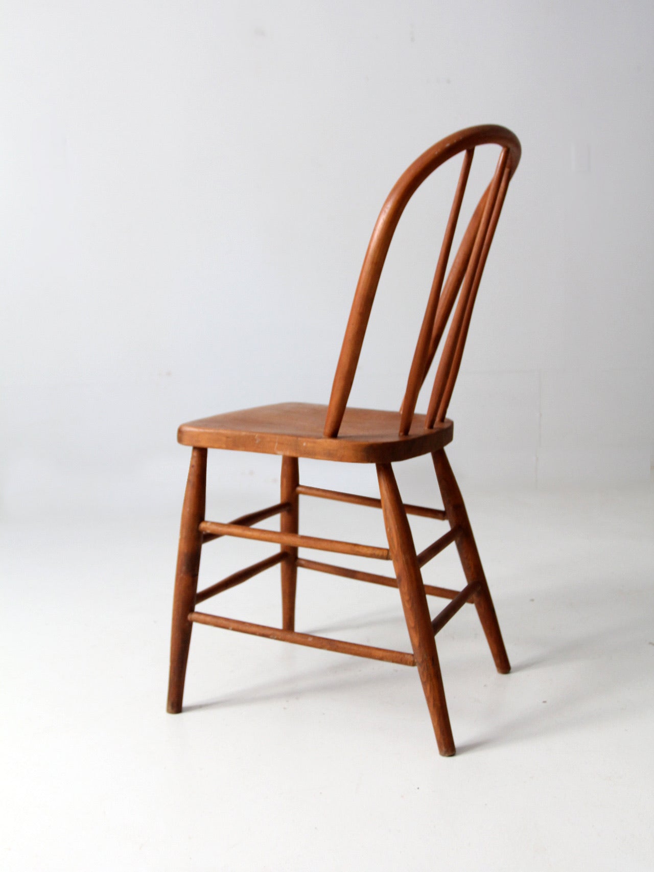 antique spindle back chair