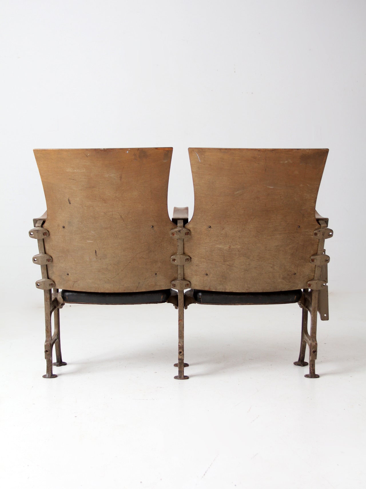 antique theatre seats pair