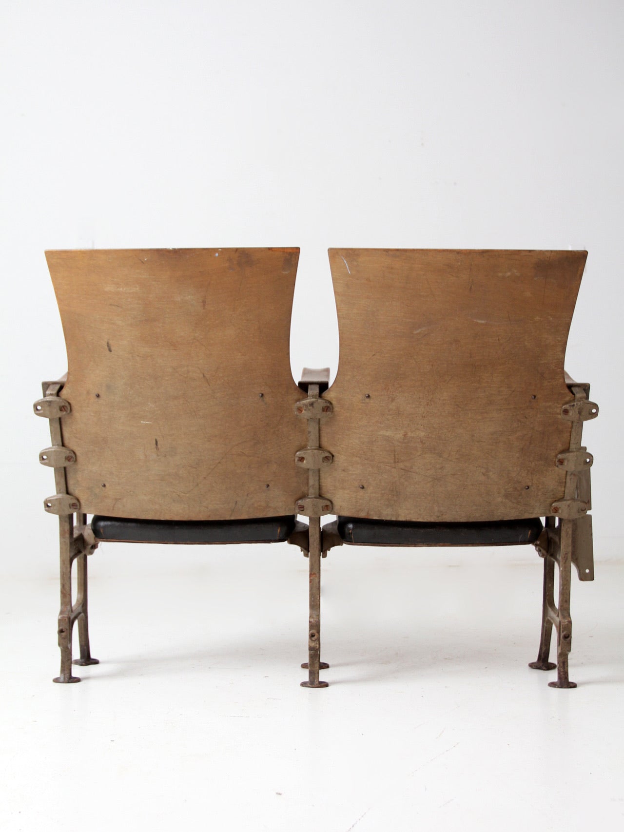 antique theatre seats pair