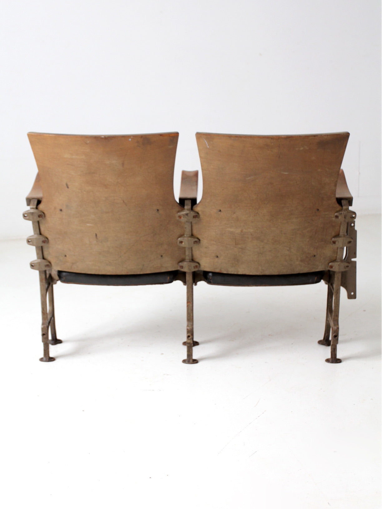 antique theatre seats pair