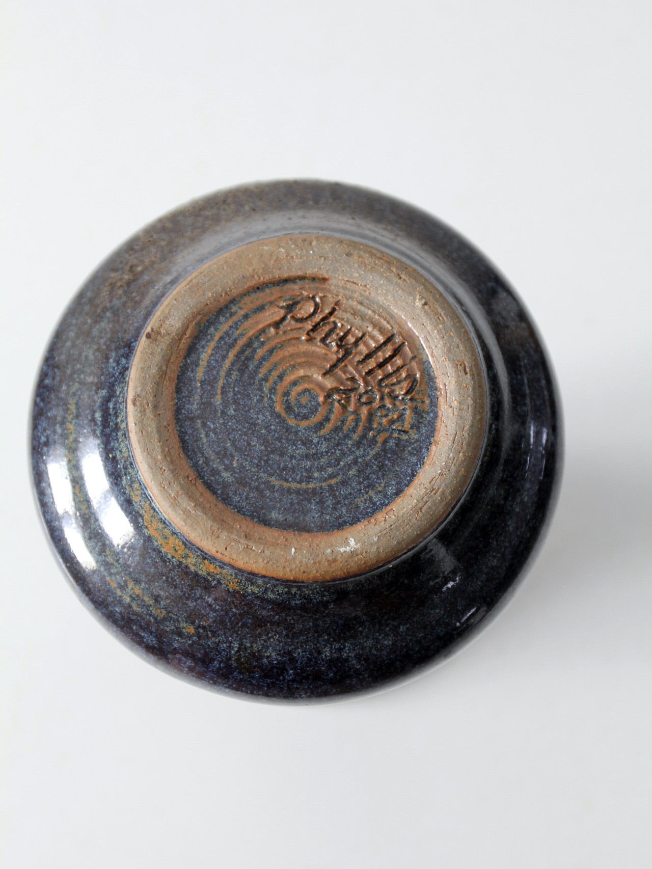 vintage studio pottery vase