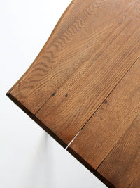 vintage painted wood dining table