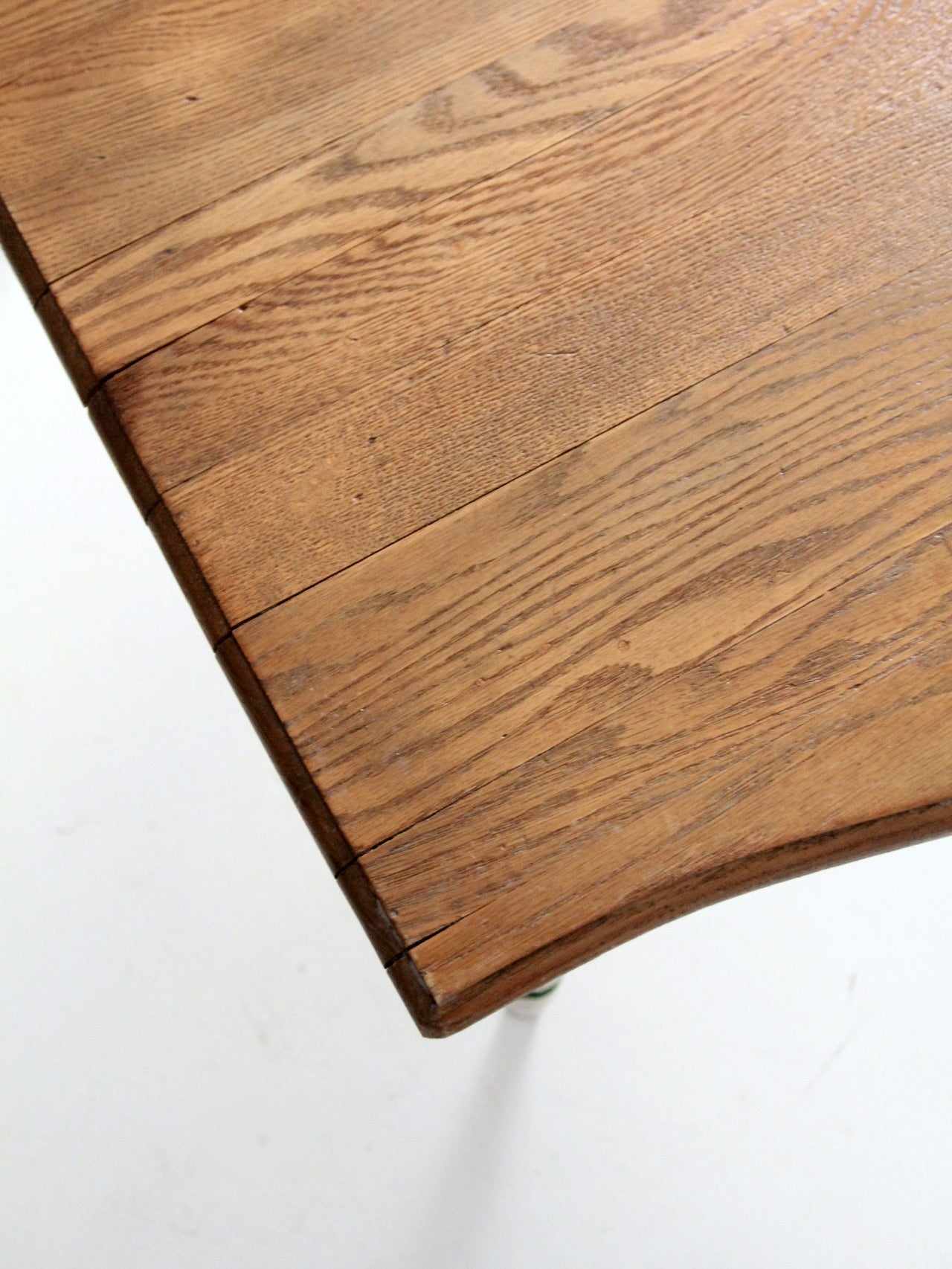 vintage painted wood dining table
