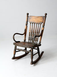 antique children's rocking chair