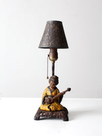 Hubley cast iron lamp circa 1930