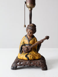 Hubley cast iron lamp circa 1930