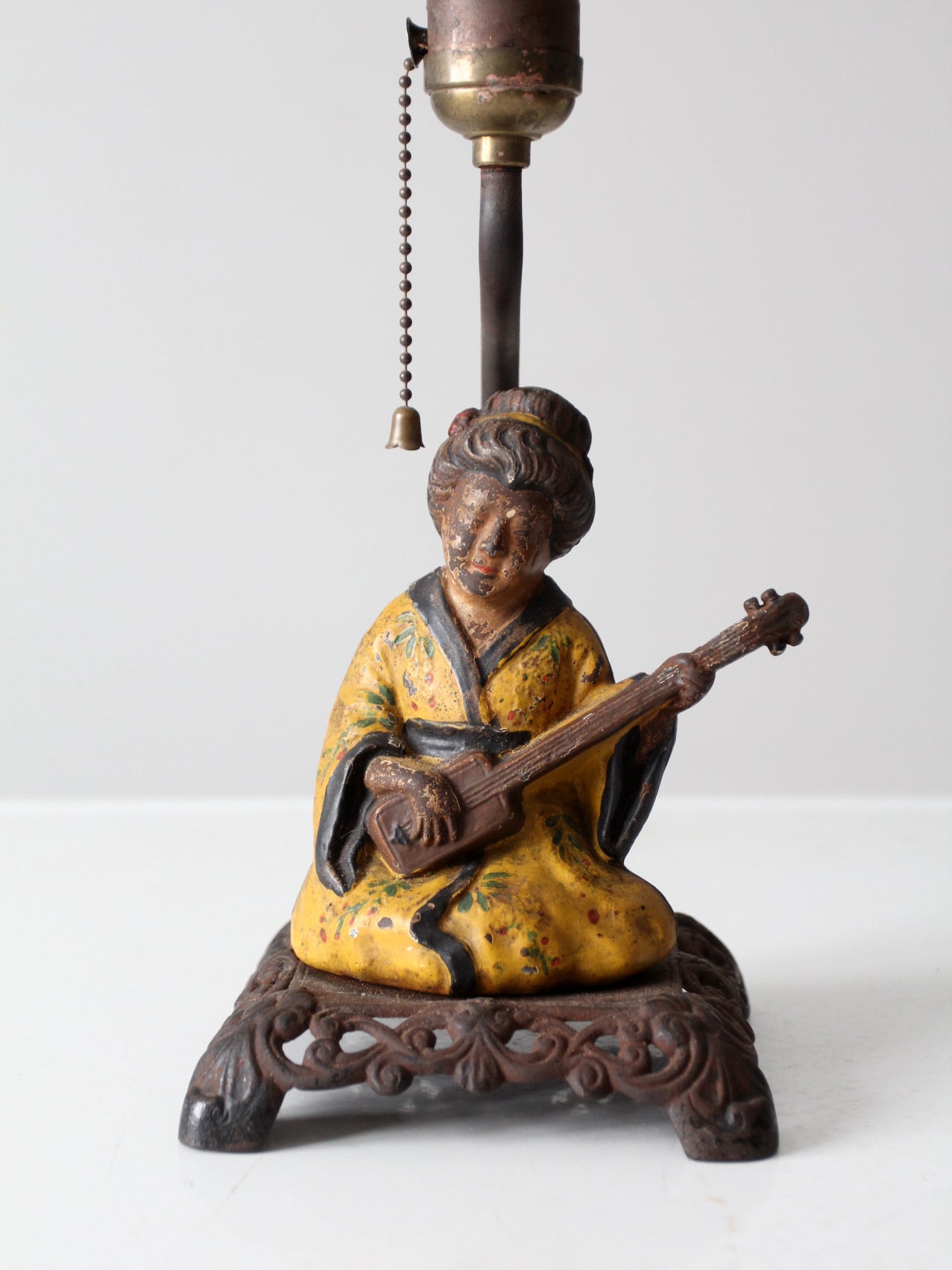 Hubley cast iron lamp circa 1930