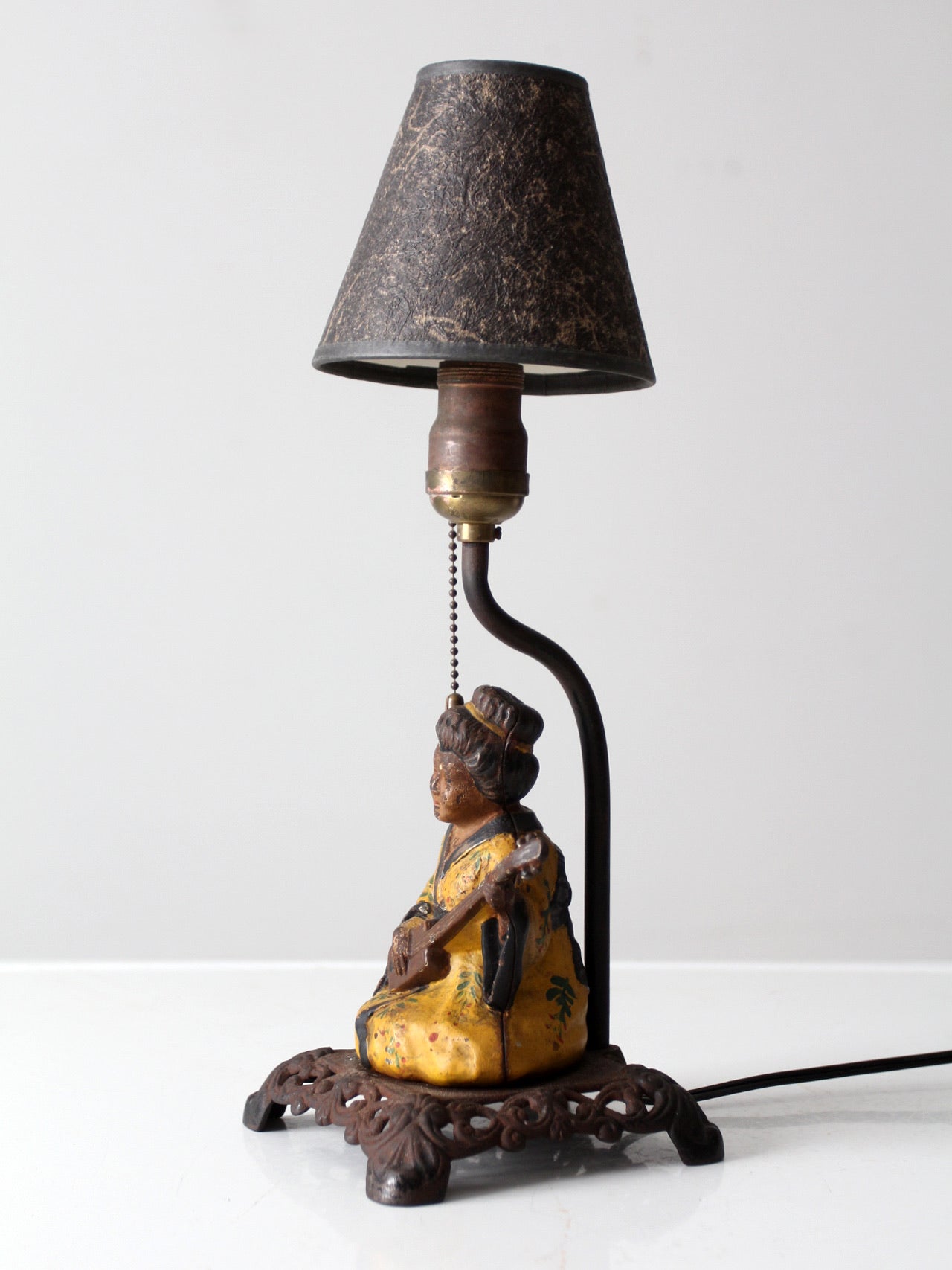 Hubley cast iron lamp circa 1930