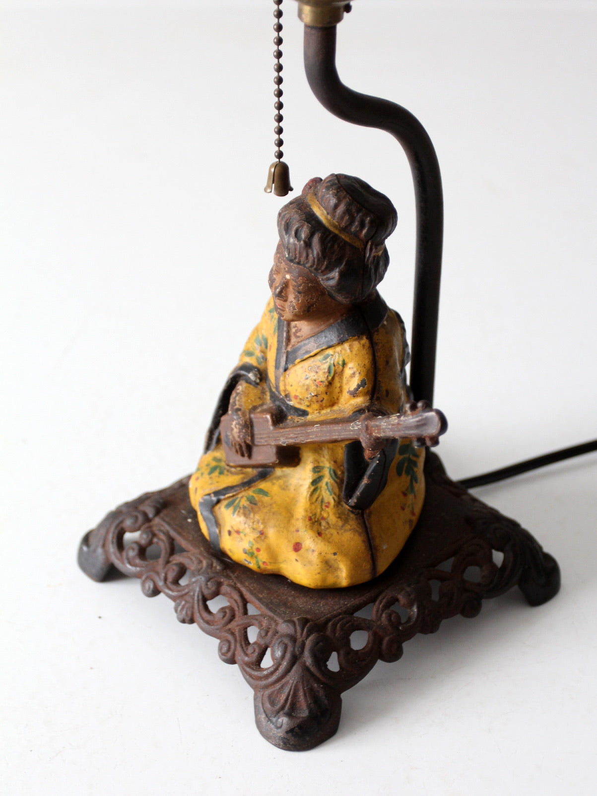 Hubley cast iron lamp circa 1930