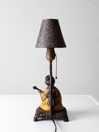 Hubley cast iron lamp circa 1930