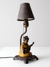 Hubley cast iron lamp circa 1930
