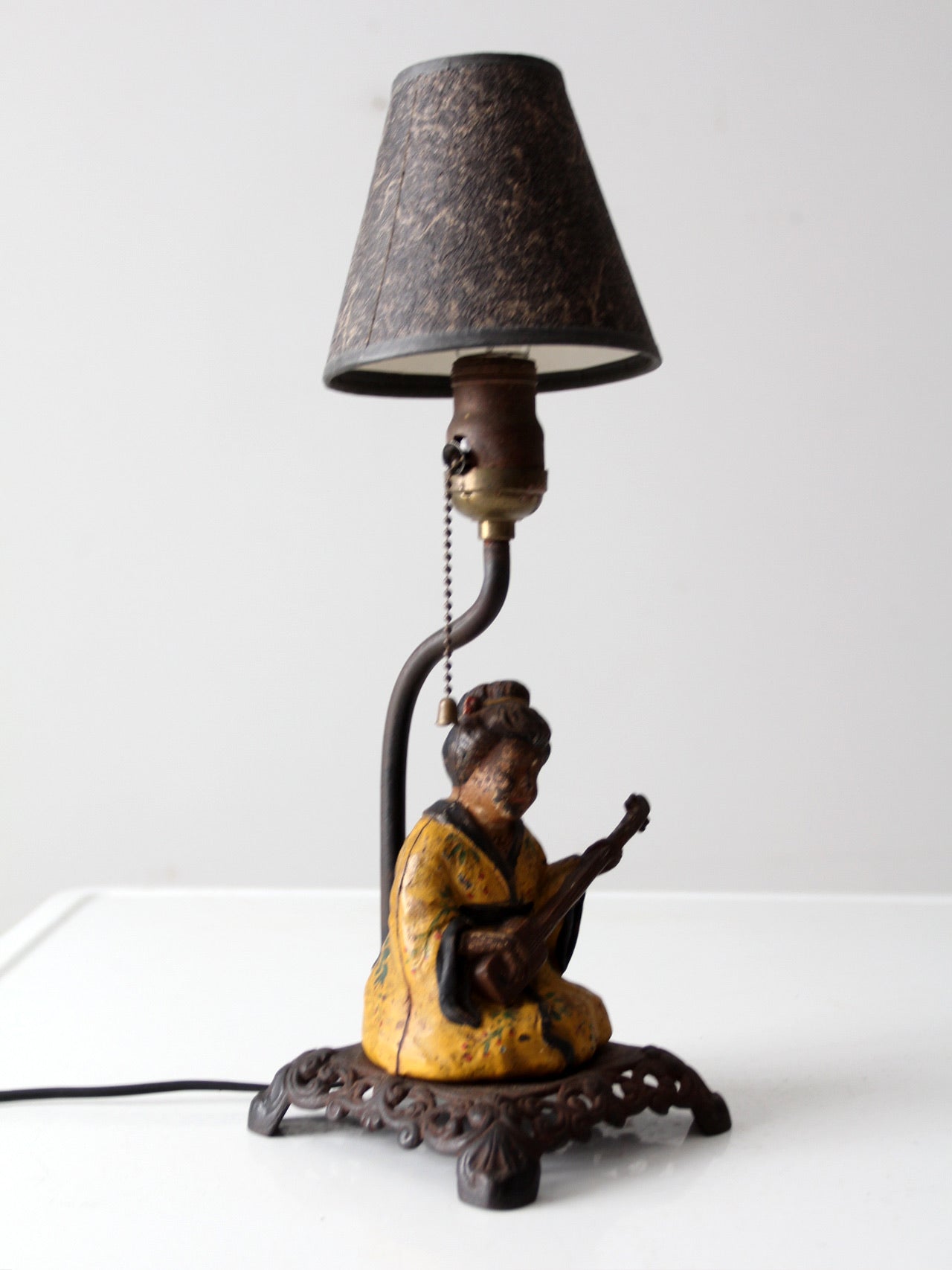Hubley cast iron lamp circa 1930