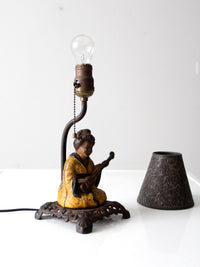 Hubley cast iron lamp circa 1930