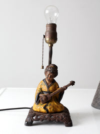Hubley cast iron lamp circa 1930